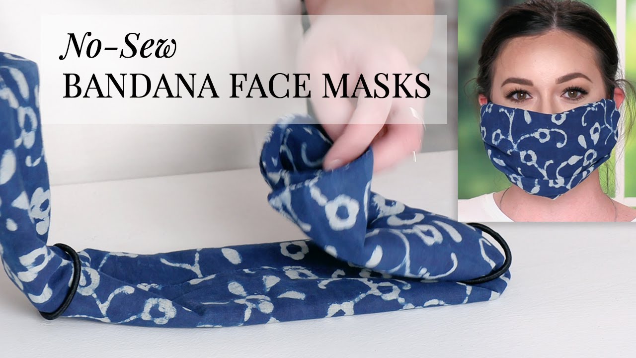 How To Turn A Bandana Into A Face Mask For Coronavirus Thumbnail