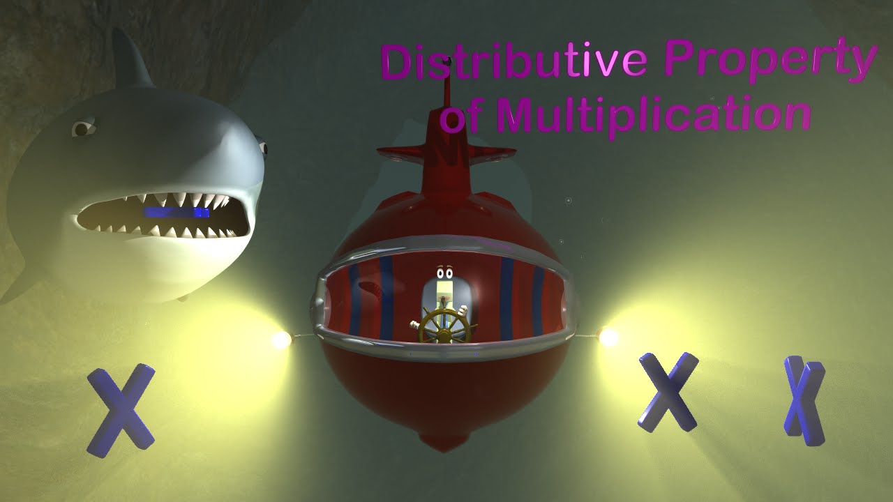 Distributive Property of Multiplication - 3rd Grade Math Videos Thumbnail