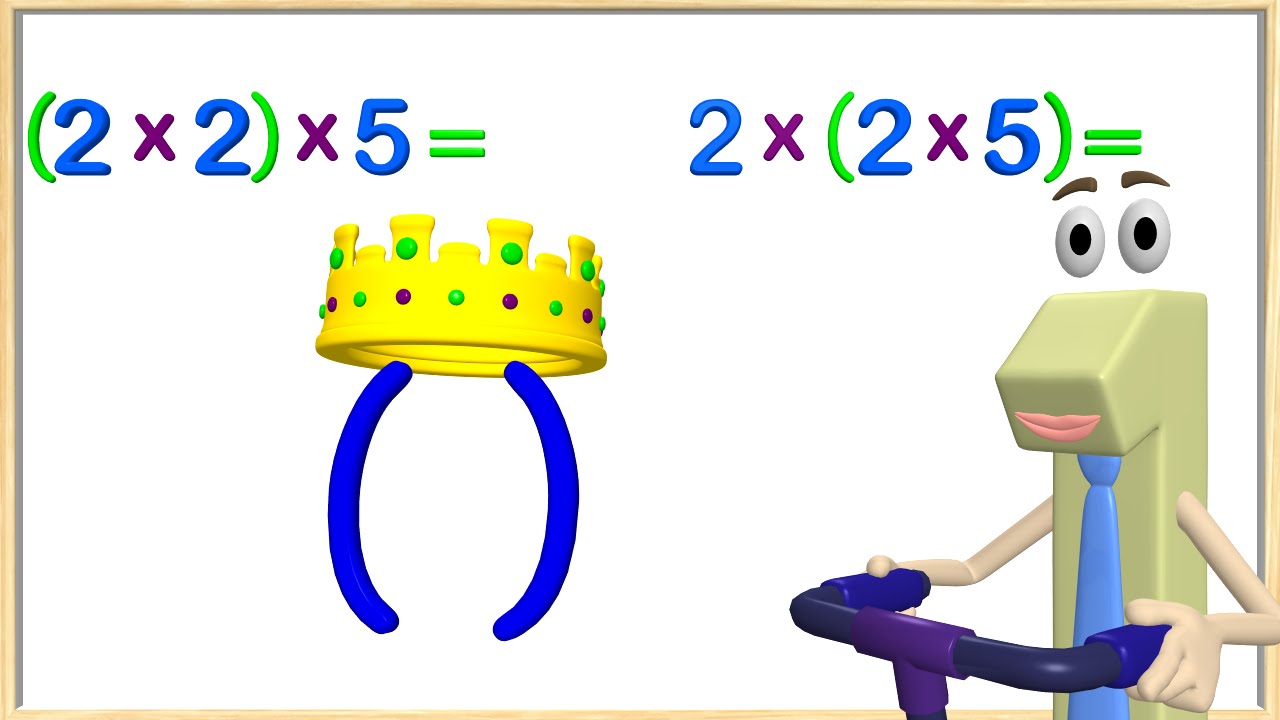 Multiplication Associative Property 3rd Grade - Math Videos for Kids Thumbnail