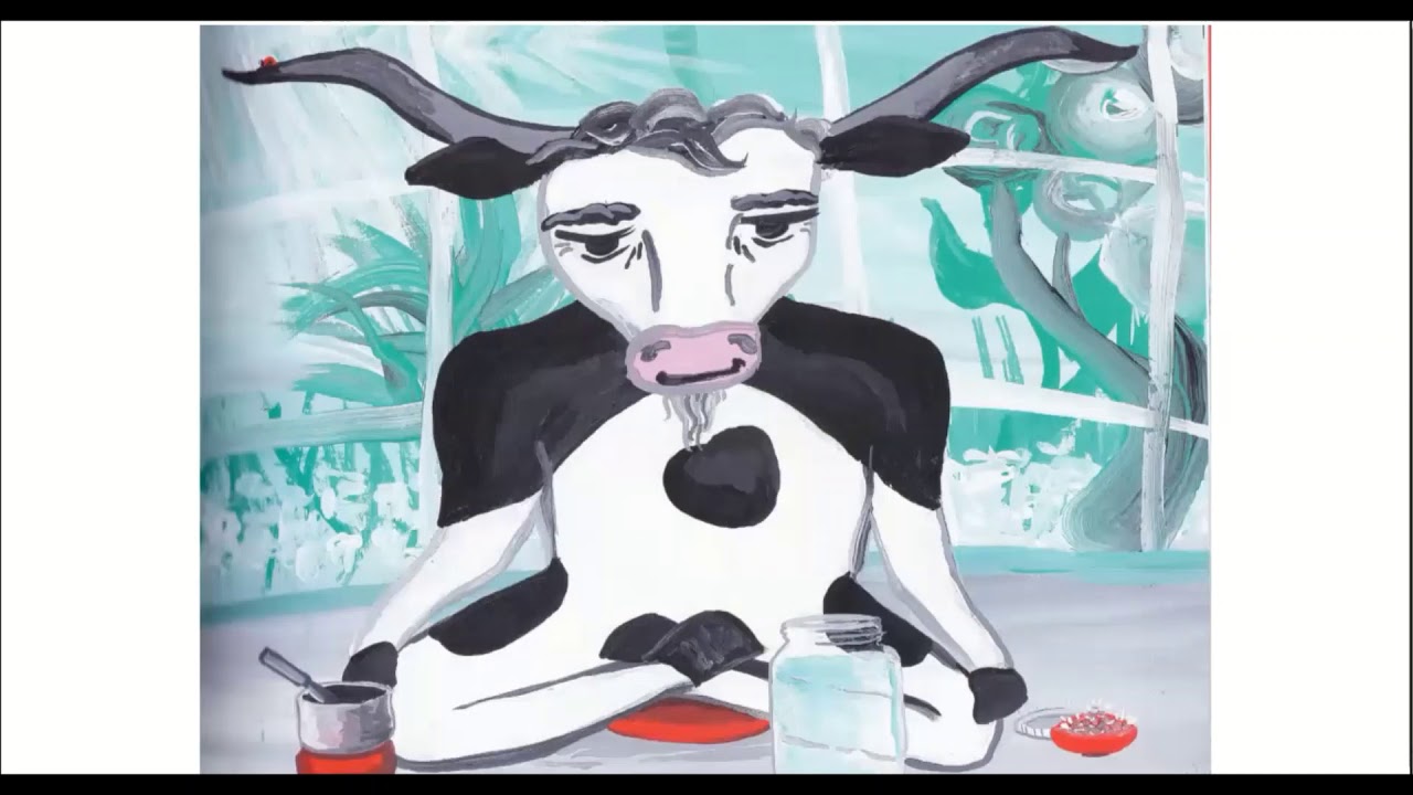 Moody Cow Meditates