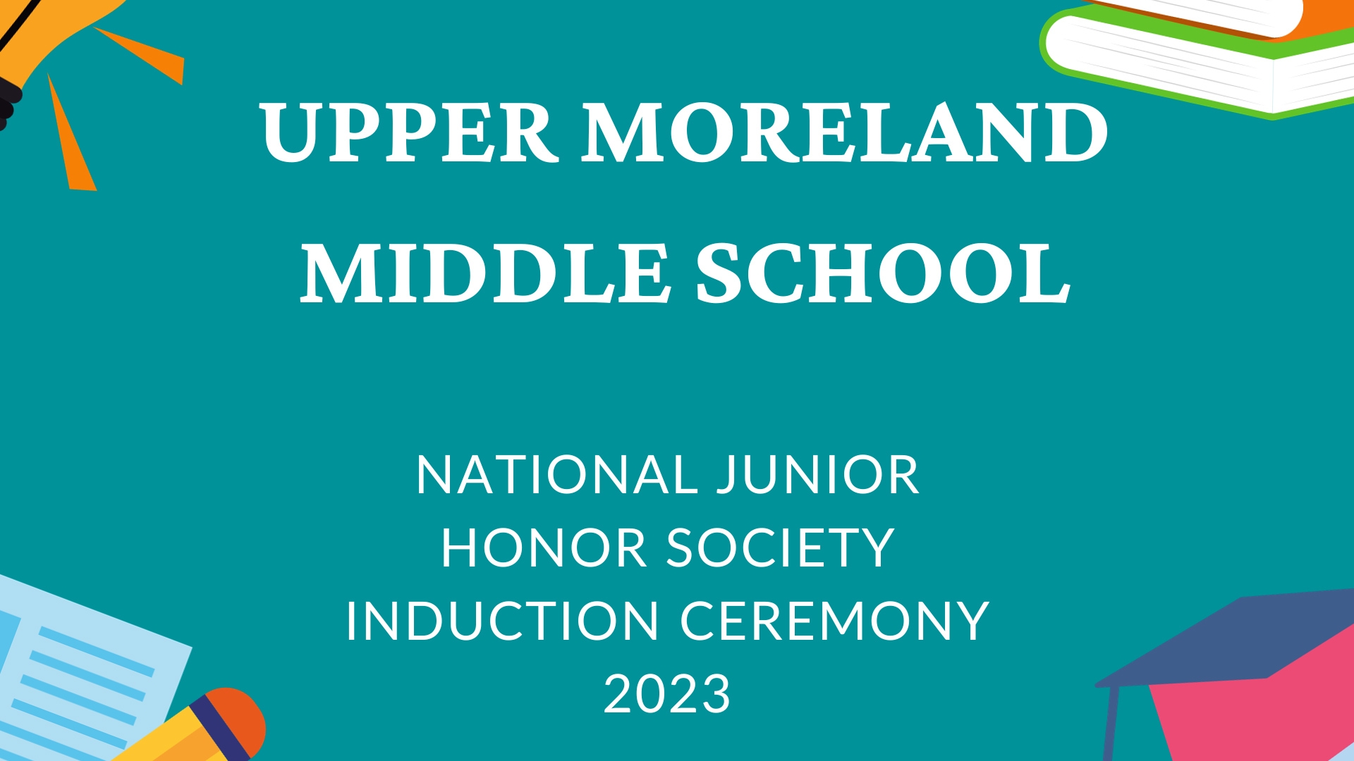 UMMS National Junior Honor Society Induction Ceremony 2023 Thumbnail