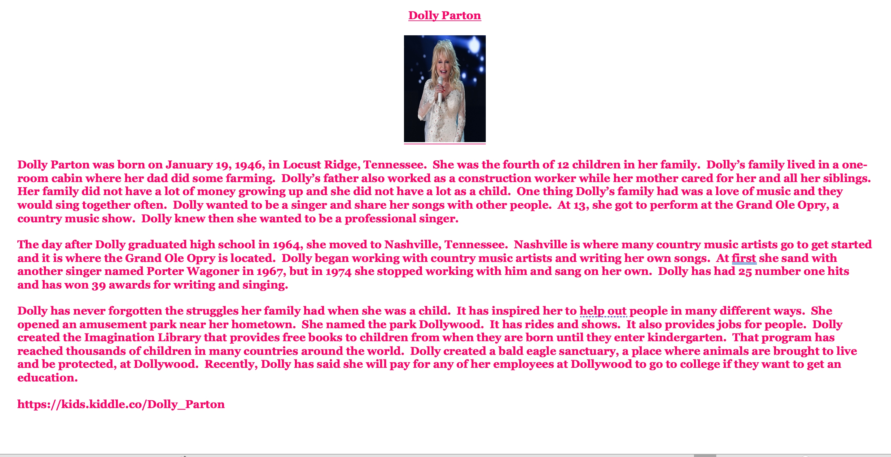 Dolly Parton Facts Thumbnail