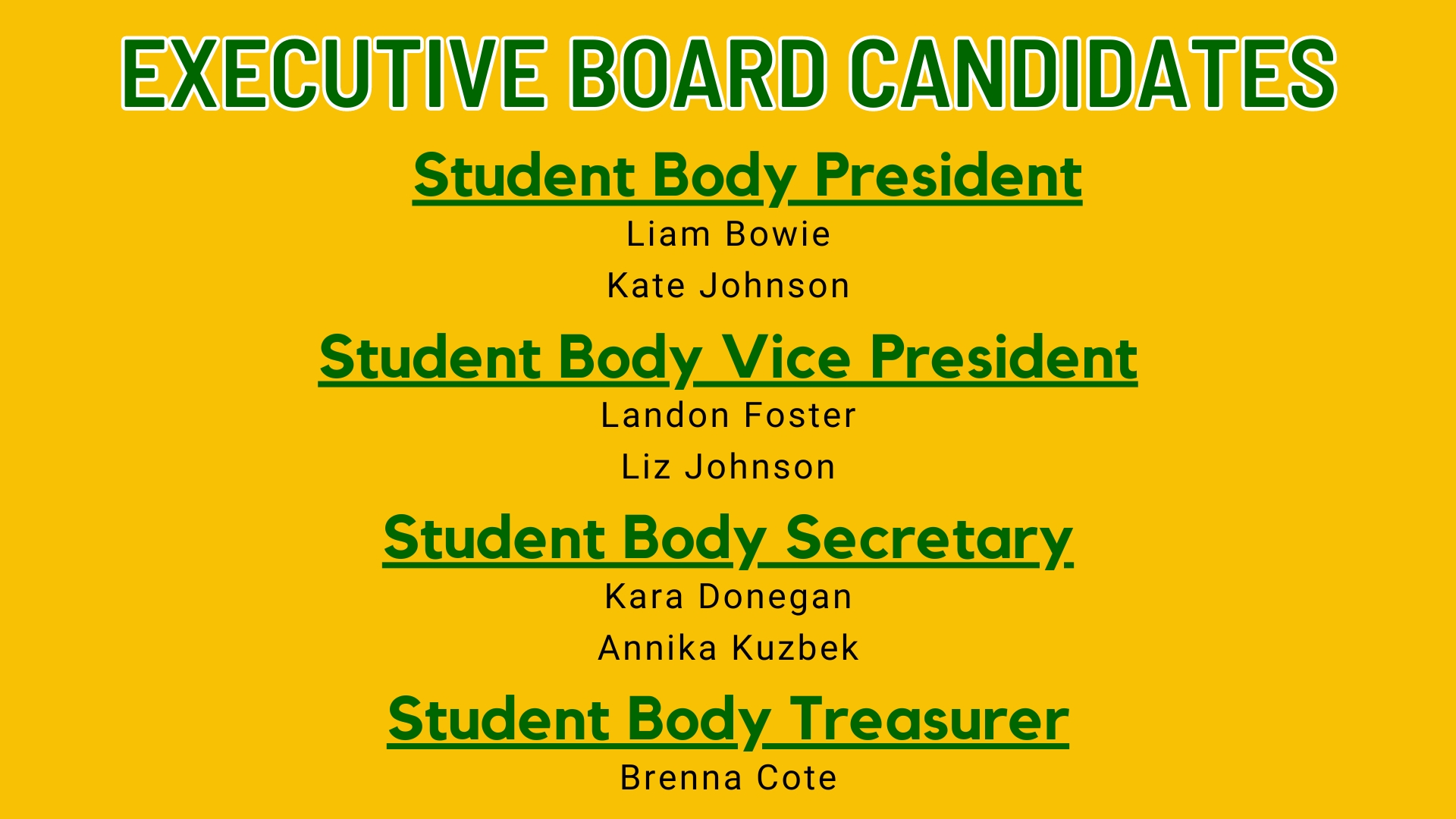MSHS Student Council Executive Board Speeches Thumbnail