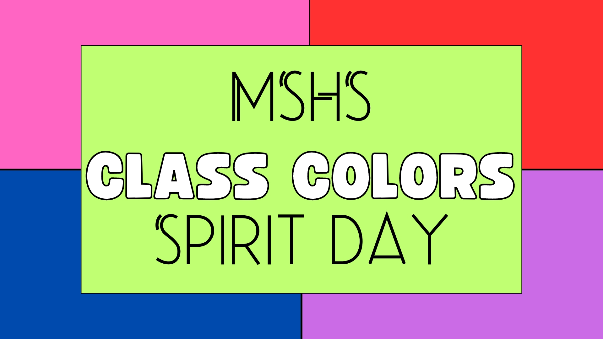 Class Colors Spirit Day Thumbnail