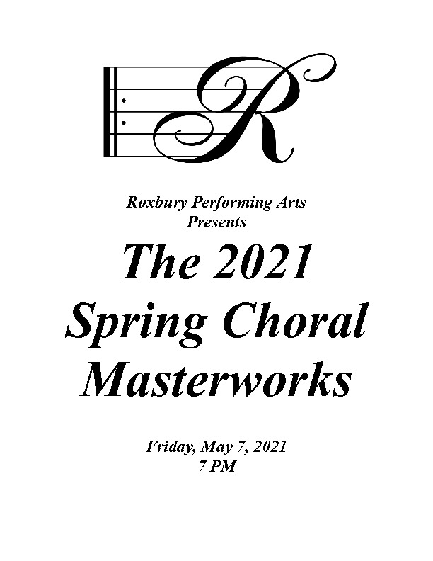 2021 Choral Masterworks Program Thumbnail