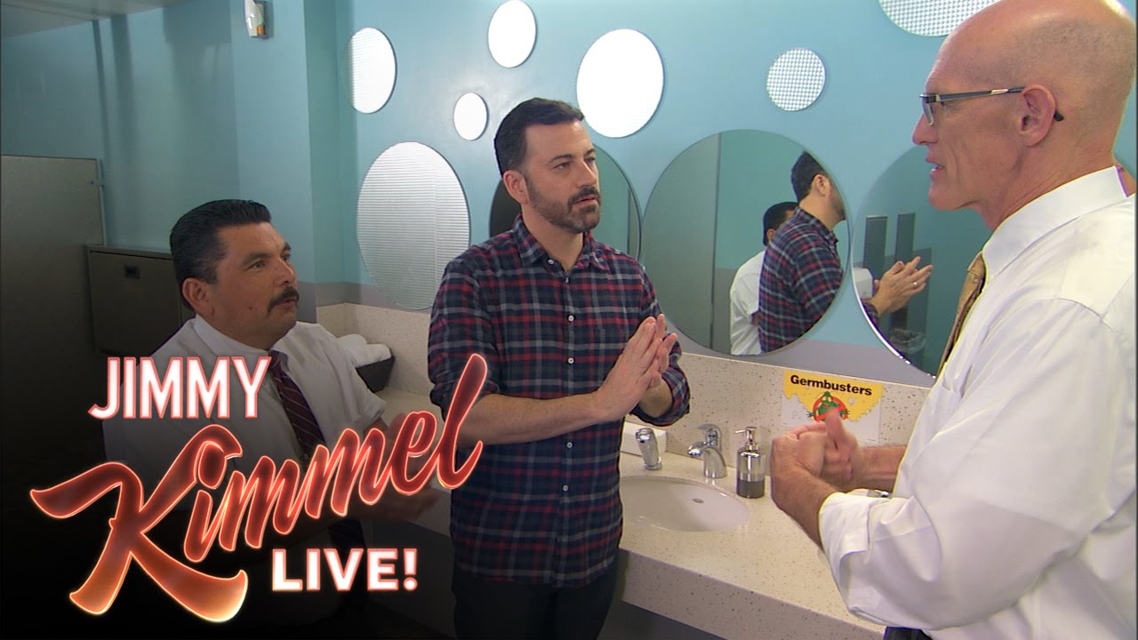 Jimmy Kimmel and Guillermo Learn How to Wash Their Hands Thumbnail