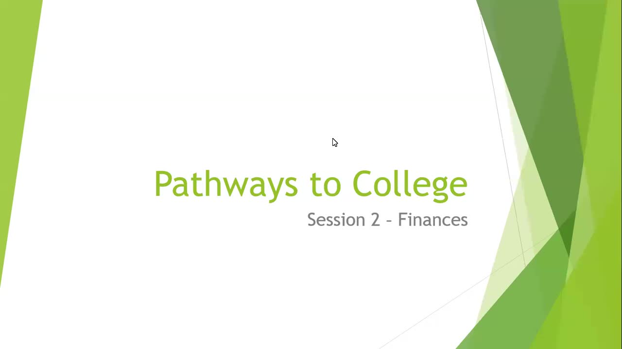 Spanish - Pathways to College Video 2: Finances Thumbnail