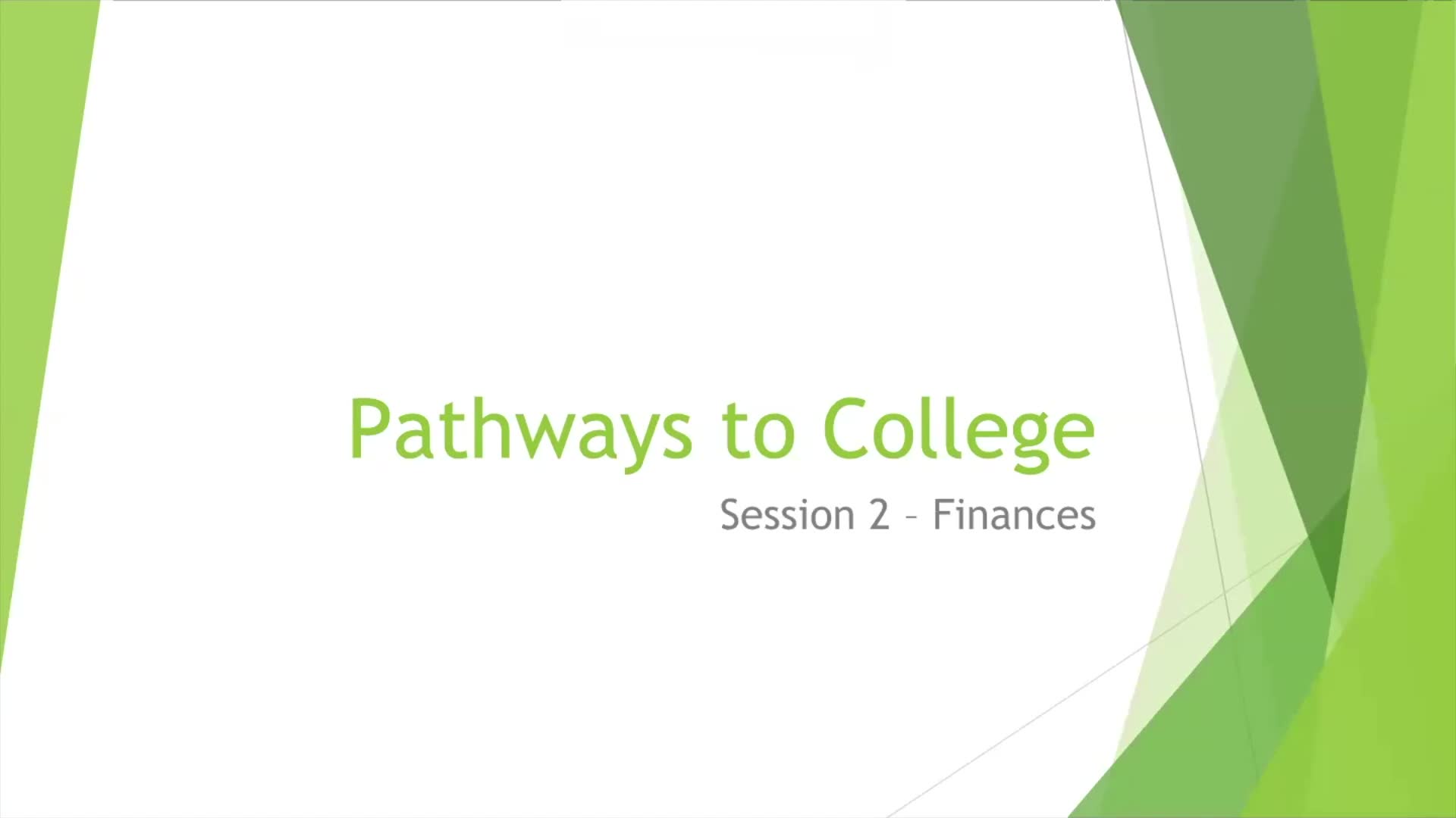 Karen - Pathways to College Video 2: Finances Thumbnail