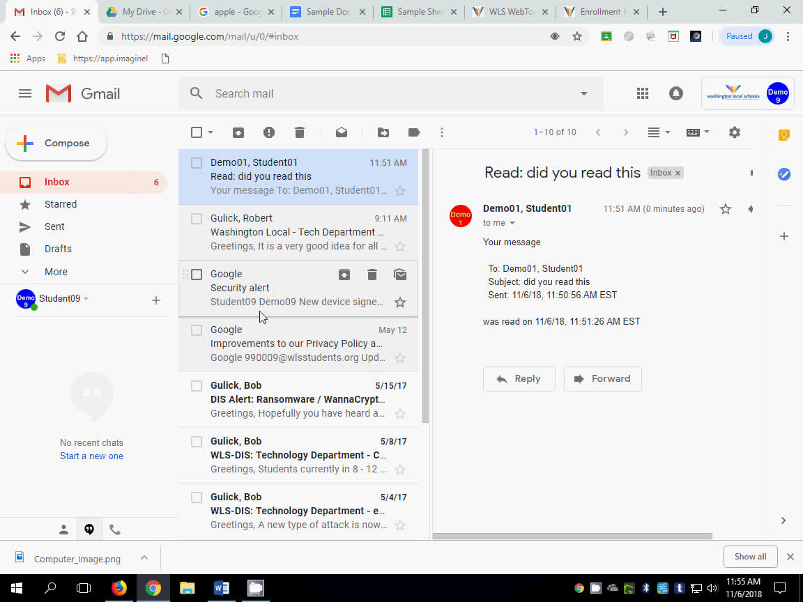 GMail 109 - Cancel Sending An Email Thumbnail