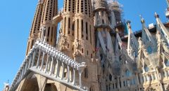 La Sagrada Familia in Barcelona, Spain Thumbnail