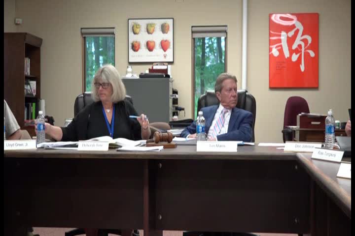 July 10, 2018 Board of Ed Meeting Thumbnail