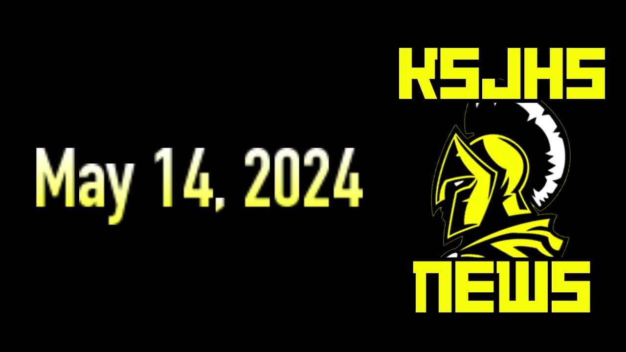 May 14, 2024, KSJHS Student News | Live Stream - 2:46 pm Thumbnail