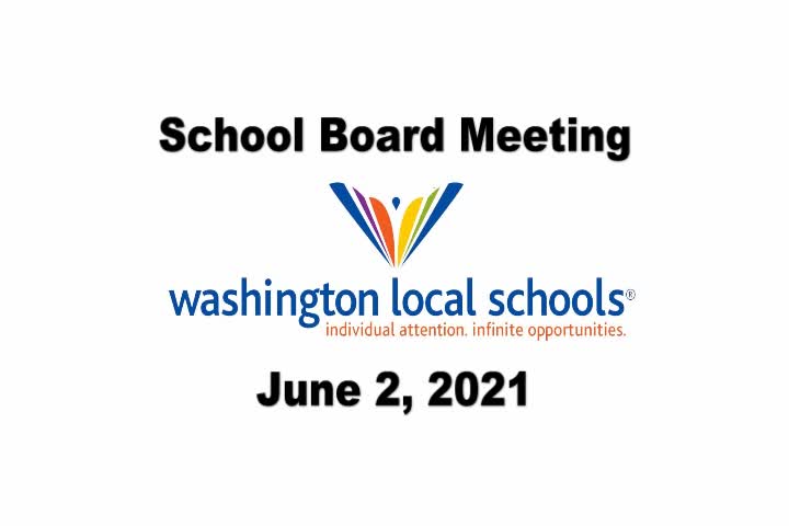 2021-06-02 School Board Meeting Video Thumbnail