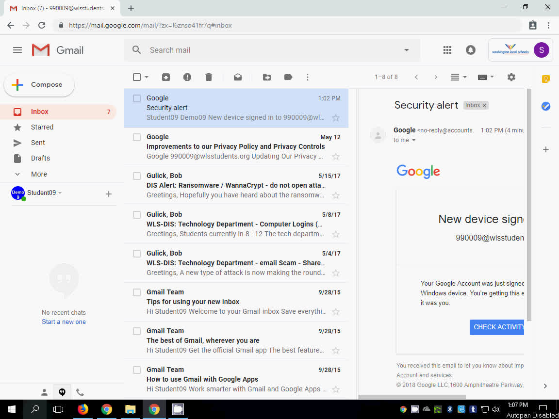GMail 106 - Send Basic Email Thumbnail