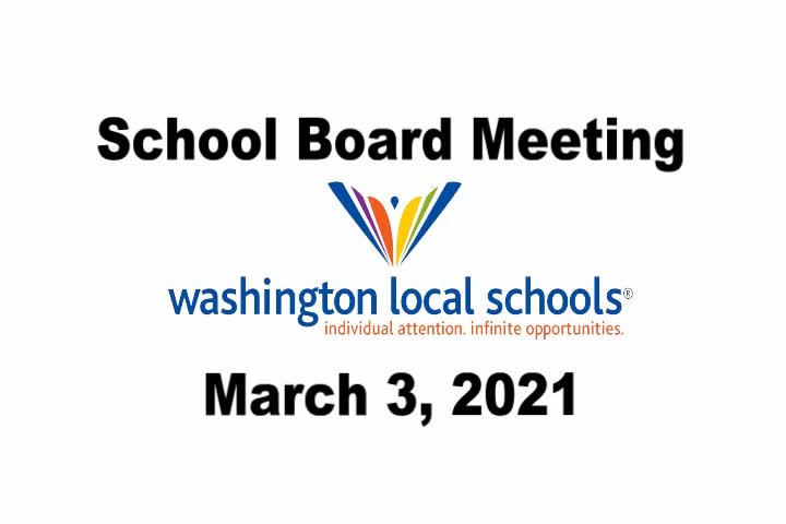 2021-03-03 School Board Meeting Video Thumbnail