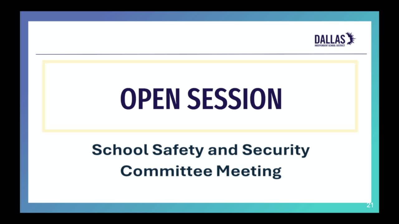 Dallas ISD Board Meetings - (S1) English | Live Stream - June 12, 2025, 10:56 am Thumbnail