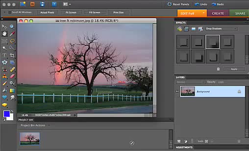 Link to video tutorial on using adjustment layers