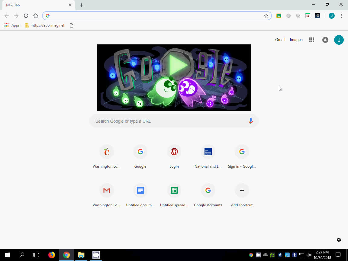 G Suite 2018-10-30 - Quickly Creating NEW files Thumbnail