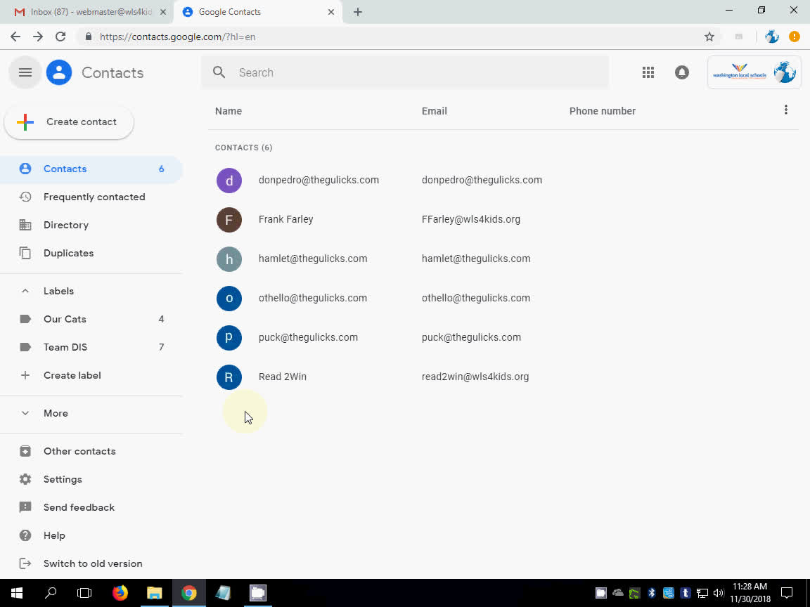 Gmail 120 - Working With Contacts (Add, Edit, Labels / Groups, and Delete) Thumbnail