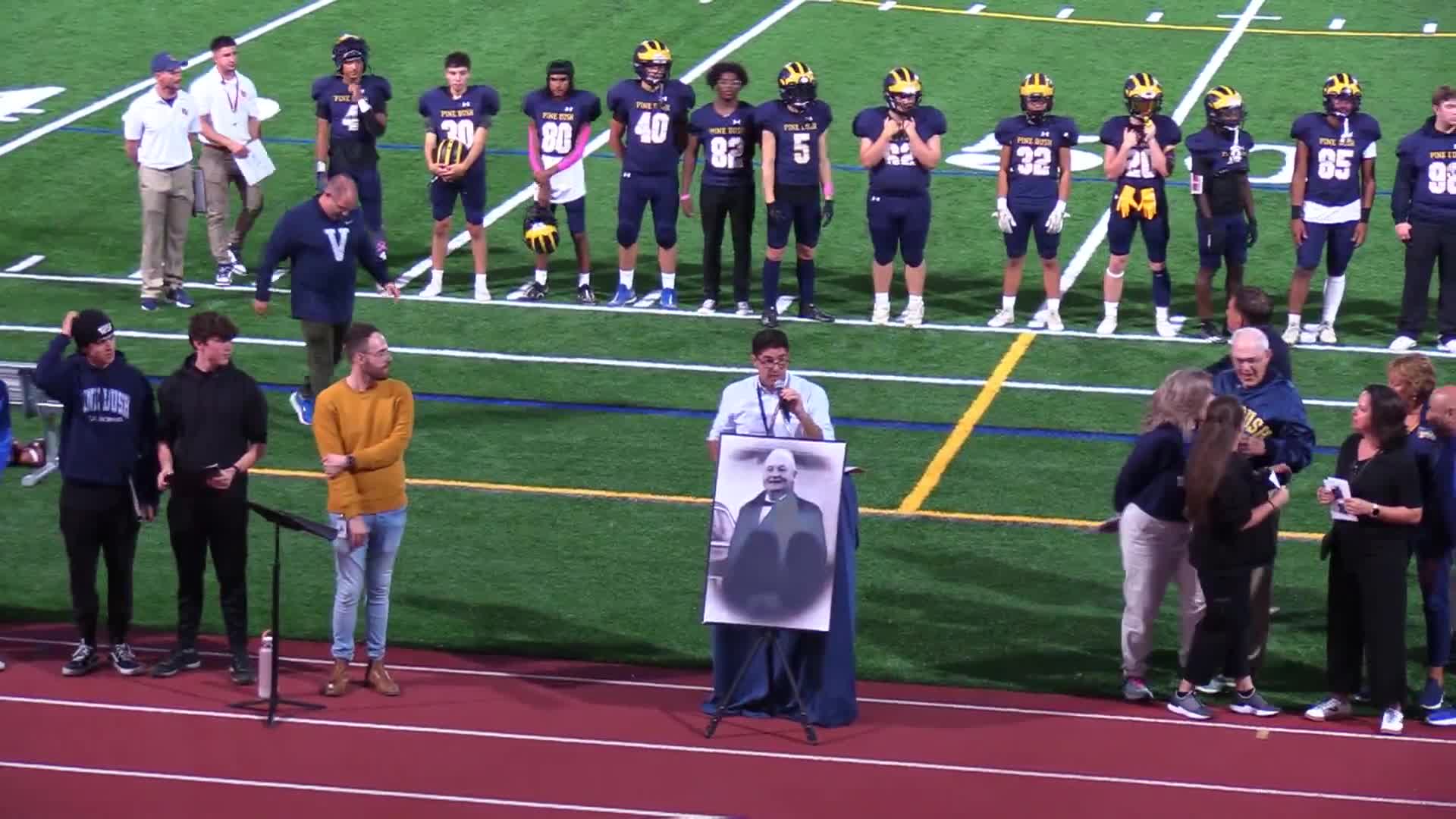 Thomas F. Lonergan Field Rededication held on October 27, 2023 Thumbnail