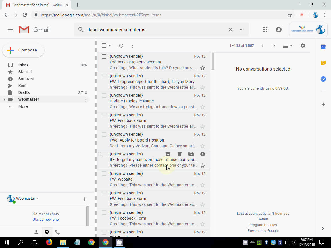 Gmail 123 - Verify Email Copy from Outlook, Reorganize Old Emails, Clear Drafts Label Thumbnail
