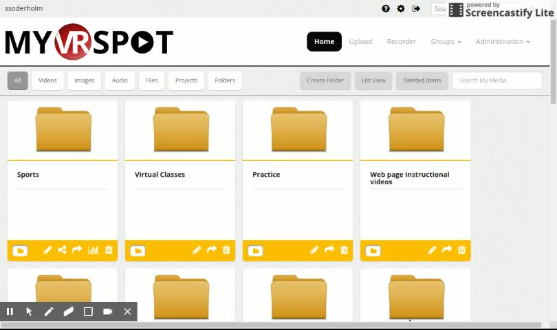 Upload video file to MyVRSpot Thumbnail