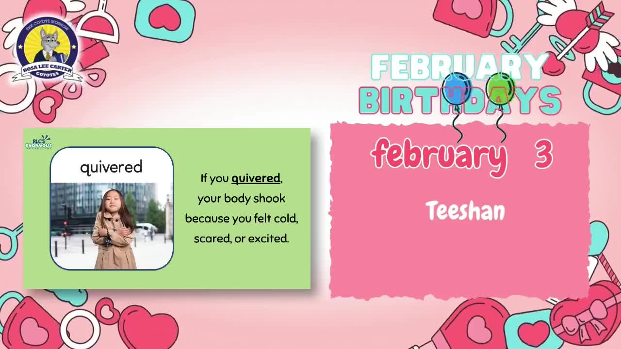 Rosa Lee Carter Elementary School | Live Stream - February 5, 2026, 10:12 am Thumbnail