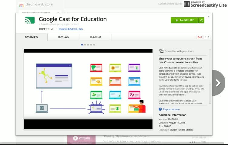 Google Cast for Education Thumbnail