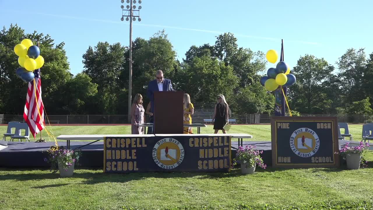 Crispell 8th Grade Moving Up Ceremony - June 24, 2021 Thumbnail