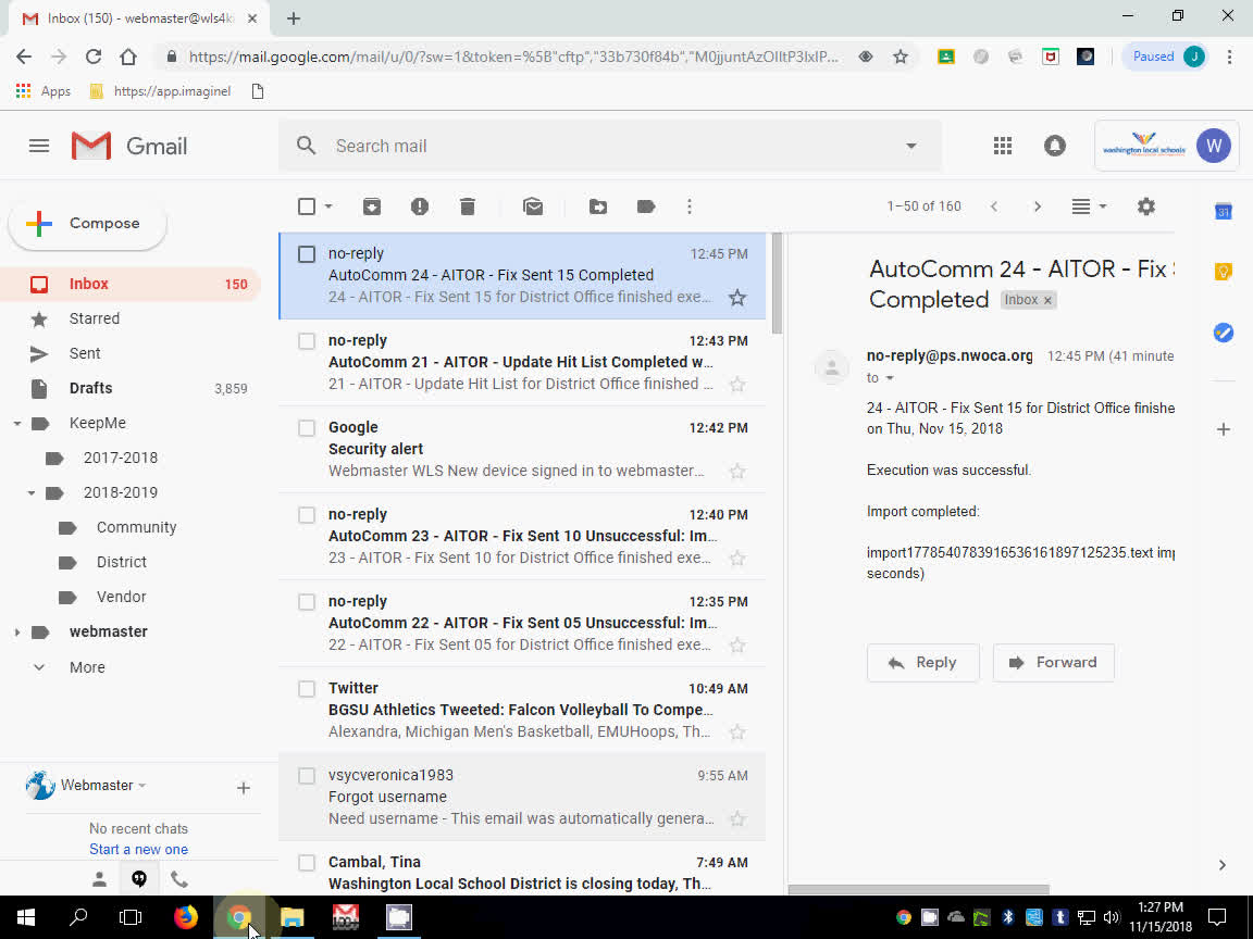 Gmail 115 - Using WLS- groups to send email Thumbnail
