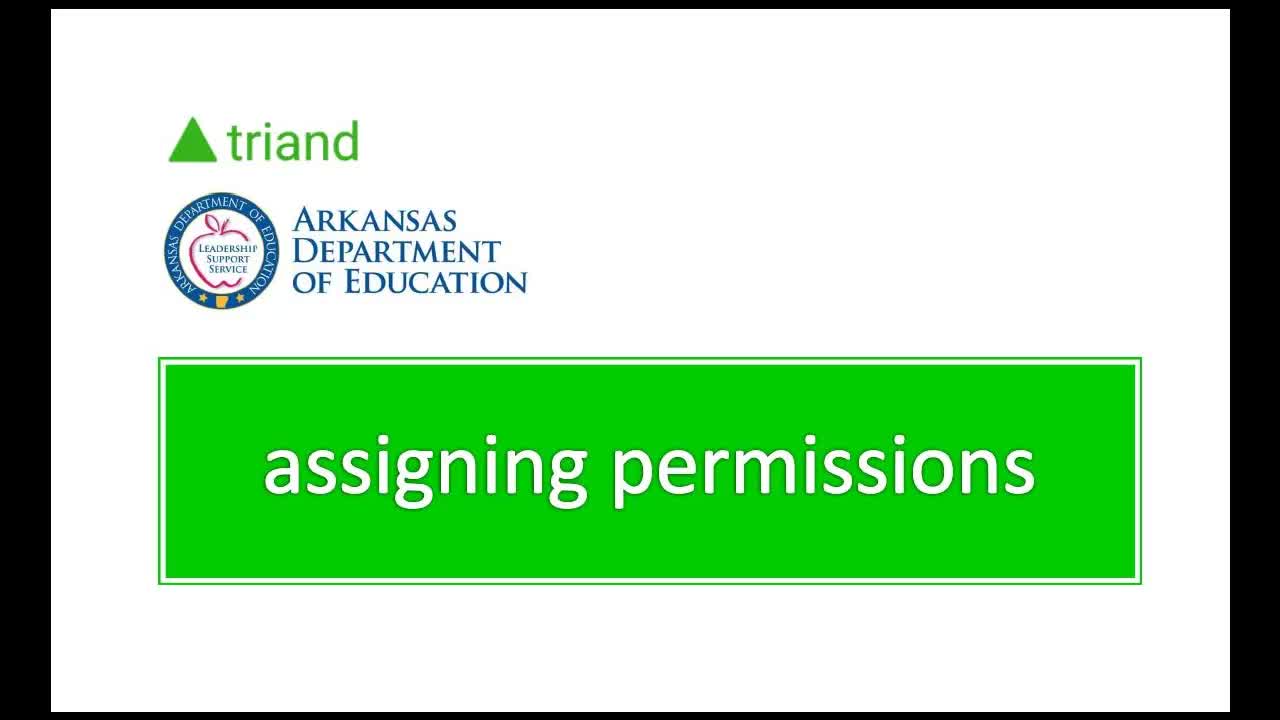 Assigning Permissions Thumbnail