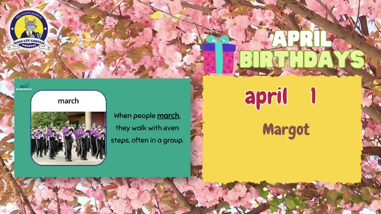 Rosa Lee Carter Elementary School | Live Stream - April 20, 2026, 8:12 am Thumbnail
