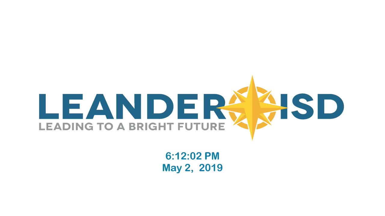Leander ISD Board Meeting 2019-05-02 Thumbnail