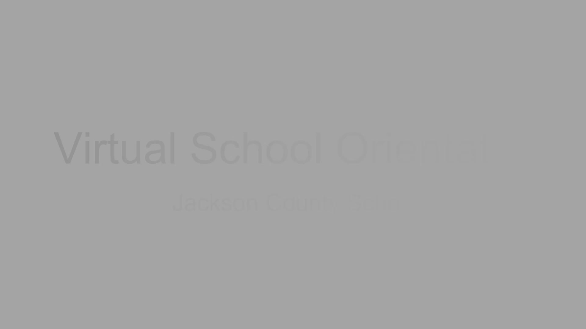 Virtual School Orientation Video Thumbnail