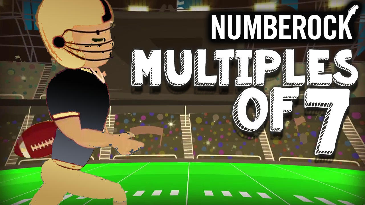 7 Times Table Song Rap: Skip Counting by 7 | Multiplication Song by NUMBEROCK Thumbnail