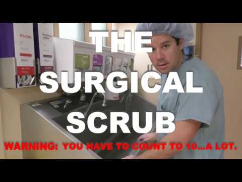 HOW TO WASH YOUR HANDS FOR SURGERY! Thumbnail